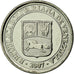 Coin, Venezuela, 10 Centimos, 2007, Maracay, AU(55-58), Nickel plated steel