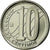 Coin, Venezuela, 10 Centimos, 2007, Maracay, AU(55-58), Nickel plated steel