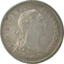 France, Justice, Token, AU(50-53), Gatteaux, Silver, Feuardent #3329, 9.80