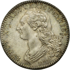 France, Token, Justice, 1766, Duvivier, AU(55-58), Silver, Feuardent:3237