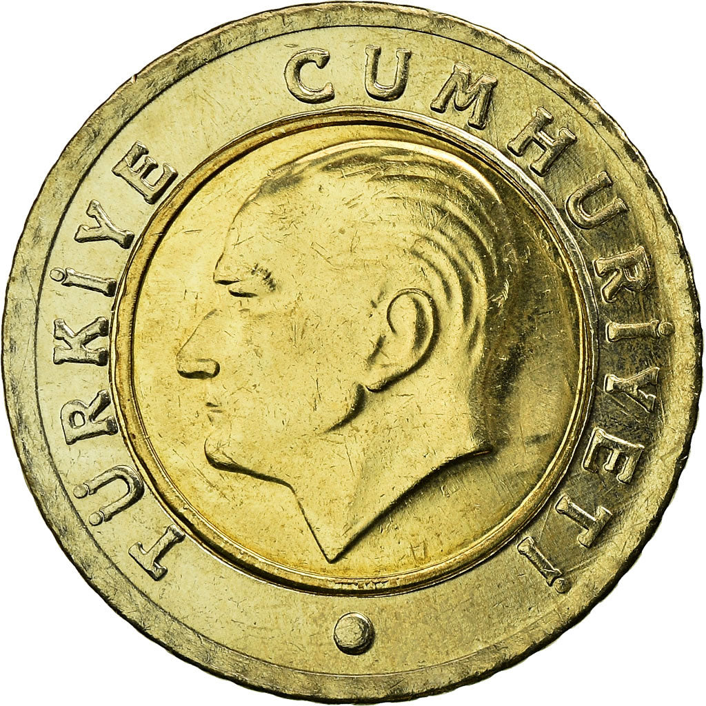 Moneta, Turchia, 50 Kurus, 2009, SPL-, Bi-metallico, KM:1243