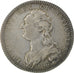 France, Justice, Token, 1761, EF(40-45), Silver, Feuardent #3320, 8.00