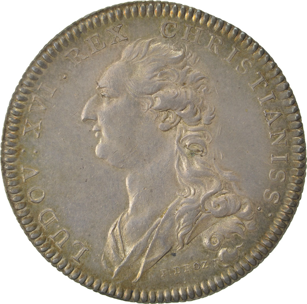 Louis XVI, huissiers et commissaires priseurs, Jeton