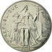 Coin, French Polynesia, 5 Francs, 2004, Paris, AU(55-58), Aluminum, KM:12