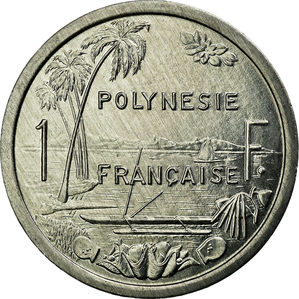 Coin, French Polynesia, Franc, 2003, Paris, AU(55-58), Aluminum, KM:11