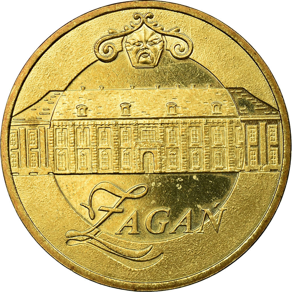 Moneda, Polonia, Castle Zagan, 2 Zlote, 2006, Warsaw, MBC, Latón, KM:569