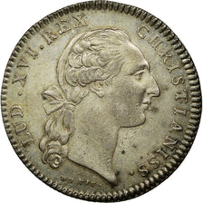 France, Token, Justice, 1766, AU(55-58), Silver, Feuardent:manque