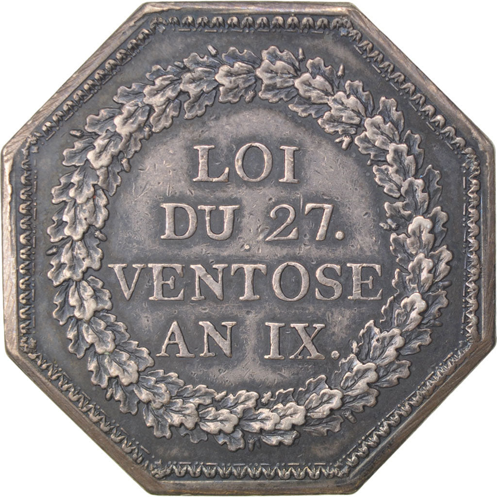 France, Justice, Token, AU(50-53), Silver, 14.72