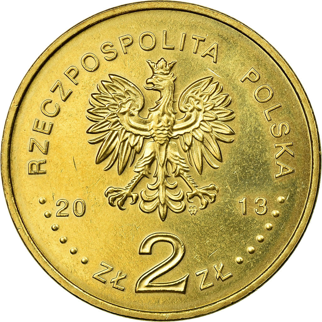 Moneta, Polonia, Polish Football Clubs - Warta Poznan, 2 Zlotych, 2013, Warsaw