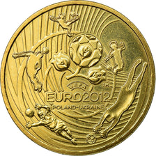 Coin, Poland, European Football Championships, 2 Zlote, 2012, Warsaw, AU(55-58)