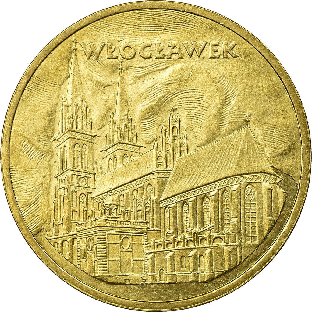 Moneta, Polonia, Wioclawek Cathedral, 2 Zlote, 2005, Warsaw, SPL-, Ottone