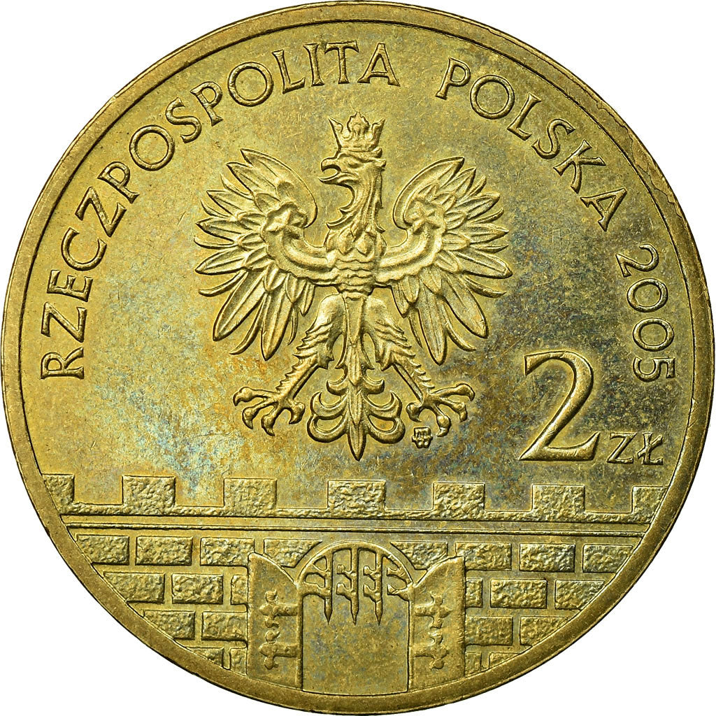 Moneta, Polonia, Wioclawek Cathedral, 2 Zlote, 2005, Warsaw, SPL-, Ottone