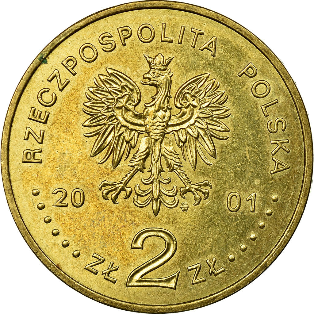 Coin, Poland, Cardinal Stefan Wyszynski, 2 Zlote, 2001, Warsaw, EF(40-45)