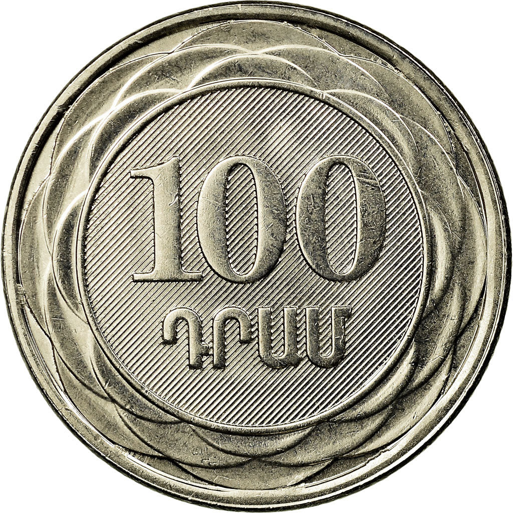 Monnaie, Armenia, 100 Dram, 2003, SUP, Nickel plated steel, KM:95