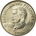 Coin, Philippines, 50 Sentimos, 1986, AU(55-58), Copper-nickel, KM:242.1