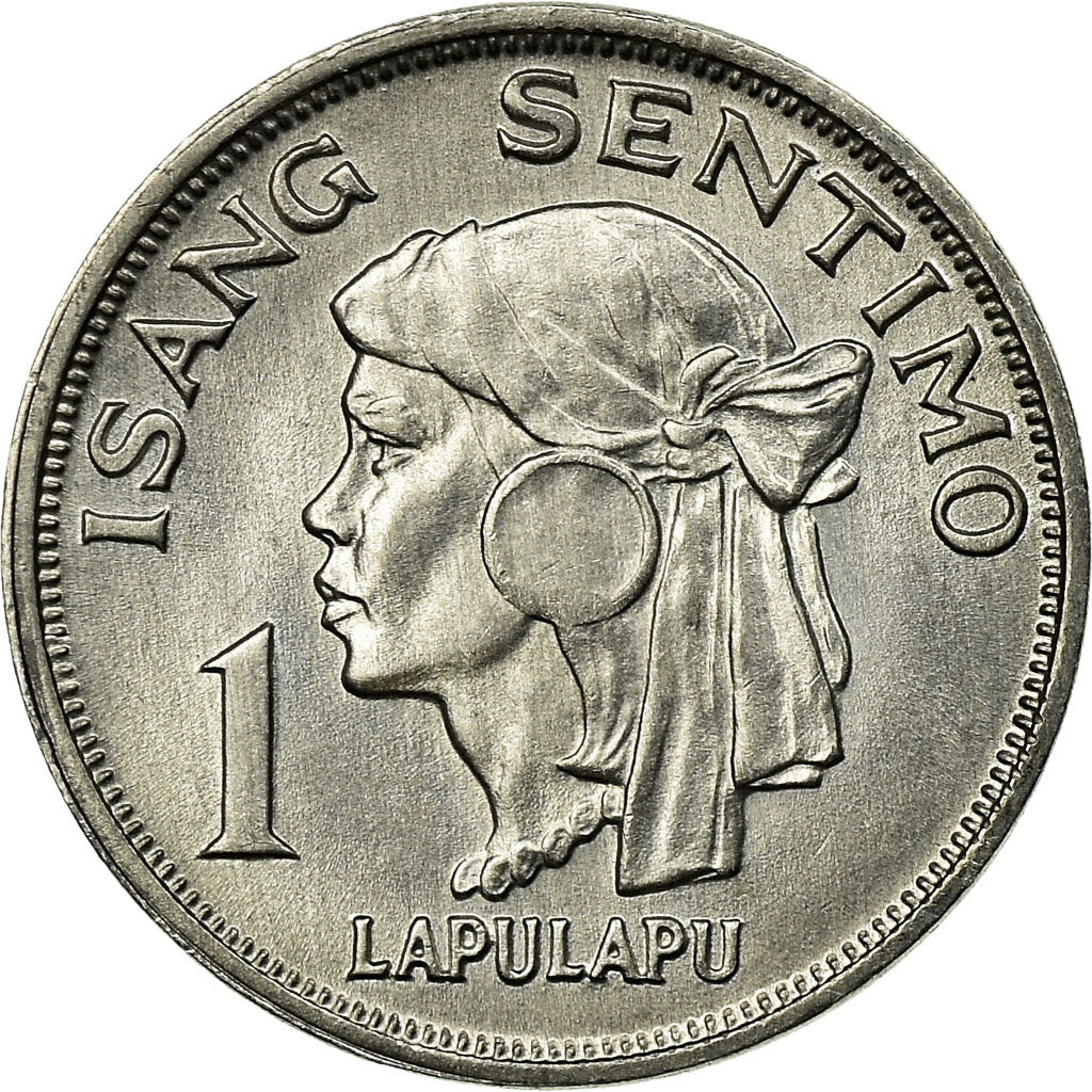 Coin, Philippines, Sentimo, 1969, AU(55-58), Aluminum, KM:196