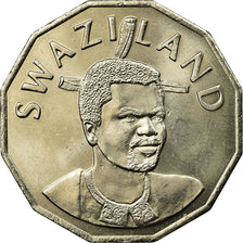 Monnaie, Swaziland, King Msawati III, 50 Cents, 1998, British Royal Mint, TTB