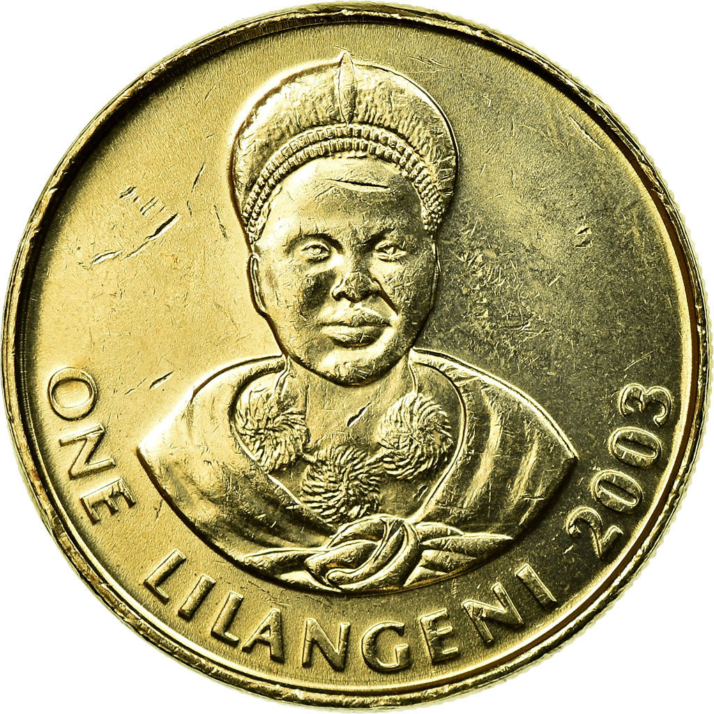 Coin, Swaziland, King Msawati III, Lilangeni, 2003, British Royal Mint
