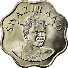 Coin, Swaziland, King Msawati III, 10 Cents, 2002, British Royal Mint