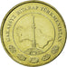 Coin, Turkmanistan, 10 Tenge, 2009, AU(55-58), Brass, KM:98