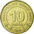Moneta, Turkmenistan, 10 Tenge, 2009, AU(55-58), Mosiądz, KM:98