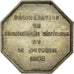 France, Token, Justice, 1853, Caqué, AU(55-58), Silver