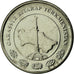 Coin, Turkmanistan, Tenge, 2009, EF(40-45), Nickel plated steel, KM:95