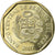 Moneta, Peru, 50 Centimos, 2007, Lima, MS(63), Miedź-Nikiel-Cynk, KM:307.4