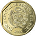 Moneda, Perú, 50 Centimos, 2007, Lima, SC, Cobre - níquel - cinc, KM:307.4
