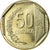 Münze, Peru, 50 Centimos, 2007, Lima, UNZ, Copper-Nickel-Zinc, KM:307.4