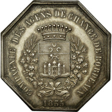 France, Token, Bank, 1835, AU(55-58), Silver