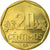 Moneta, Peru, 20 Centimos, 2008, Lima, MS(63), Mosiądz, KM:306.4