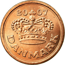 Moneda, Dinamarca, Margrethe II, 50 Öre, 2007, Brondby, SC, Bronce, KM:866.3