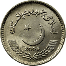Coin, Pakistan, 5 Rupees, 2003, AU(55-58), Copper-nickel, KM:65