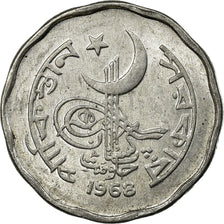 Coin, Pakistan, 2 Paisa, 1968, EF(40-45), Aluminum, KM:28