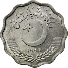 Coin, Pakistan, 10 Paisa, 1996, AU(55-58), Aluminum, KM:53