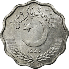 Coin, Pakistan, 10 Paisa, 1996, AU(55-58), Aluminum, KM:53