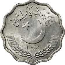 Coin, Pakistan, 10 Paisa, 1996, AU(55-58), Aluminum, KM:53