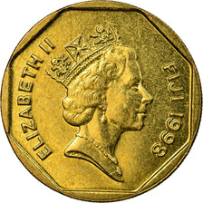 Monnaie, Fiji, Elizabeth II, Dollar, 1998, TTB, Aluminum-Bronze, KM:73
