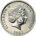 Coin, Cook Islands, Elizabeth II, Cent, 2003, Franklin Mint, MS(63), Aluminum