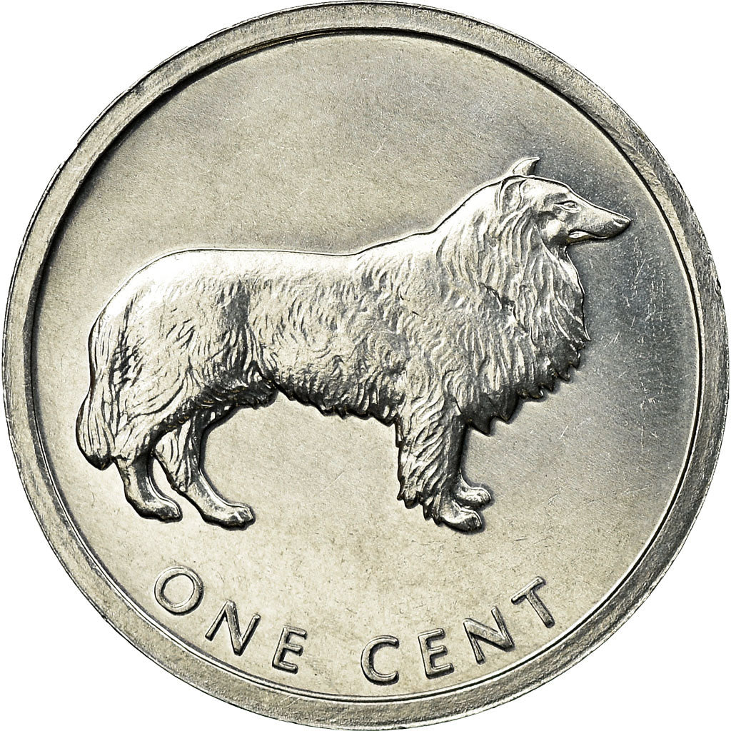 Coin, Cook Islands, Elizabeth II, Cent, 2003, Franklin Mint, MS(63), Aluminum