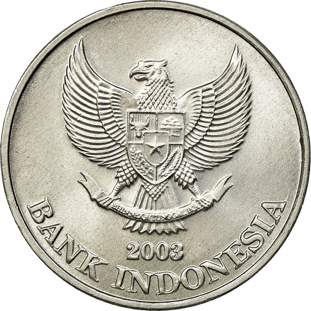 Coin, Indonesia, 200 Rupiah, 2003, Perum Peruri, AU(55-58), Aluminum, KM:66