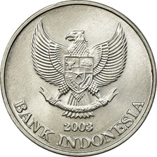 Coin, Indonesia, 200 Rupiah, 2003, Perum Peruri, AU(55-58), Aluminum, KM:66