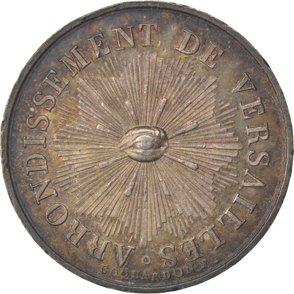 France, Justice, Token, AU(55-58), Silver, 9.29