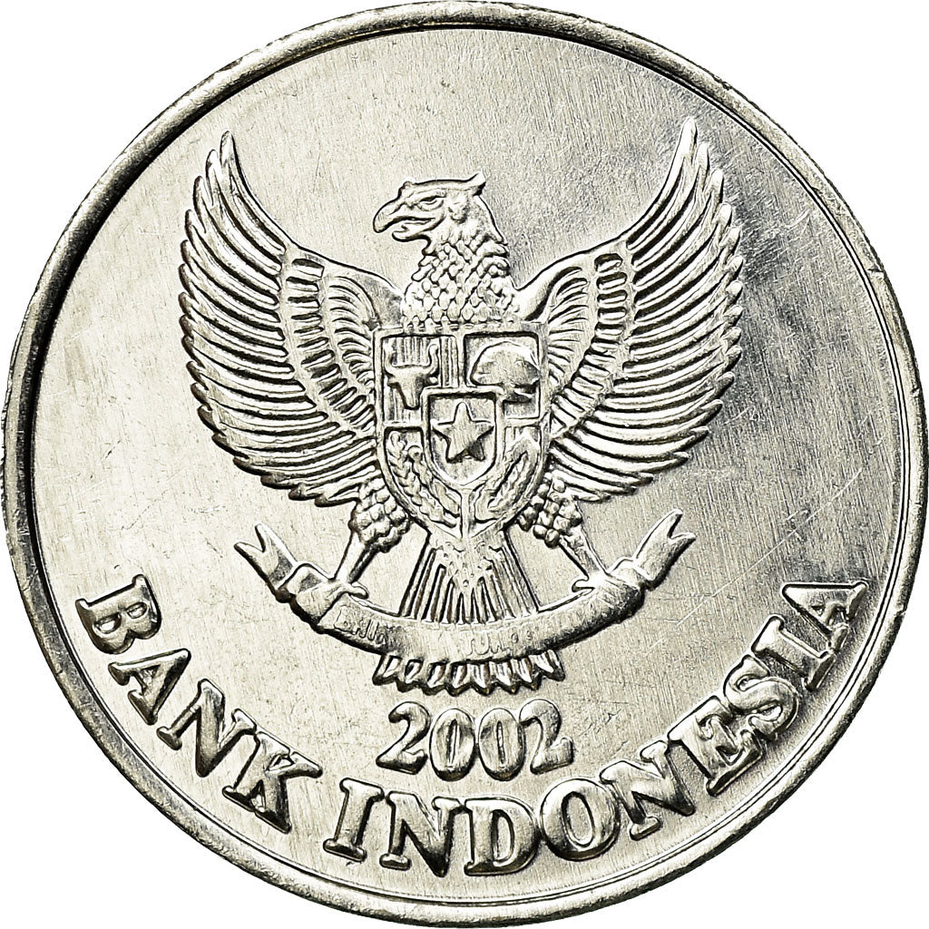 Coin, Indonesia, 50 Rupiah, 2002, AU(55-58), Aluminum, KM:60