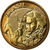 Moneta, Brasile, 10 Centavos, 2008, SPL-, Acciaio placcato in bronzo, KM:649.2
