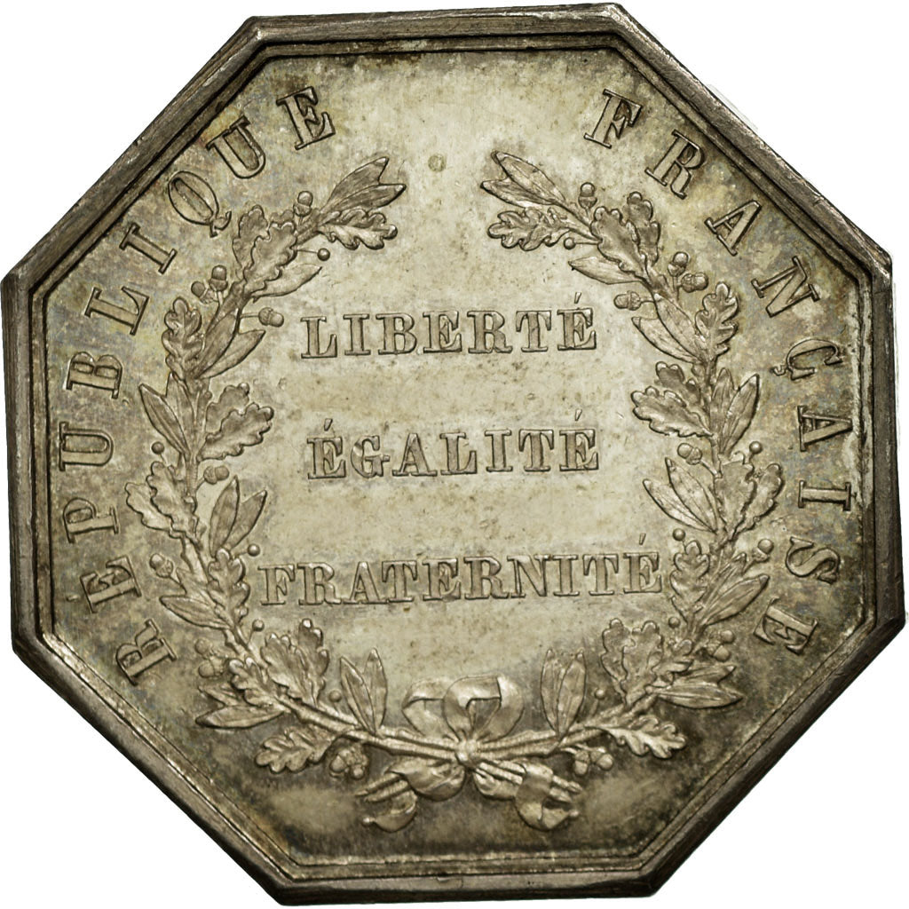 France, Token, Justice, AU(55-58), Silver