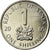 Moeda, Quénia, Shilling, 2005, British Royal Mint, AU(55-58), Aço Niquelado