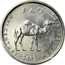 Coin, Somalia, 10 Shillings / Scellini, 2002, AU(55-58), Aluminum, KM:46