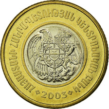 Coin, Armenia, 500 Dram, 2003, MS(63), Bi-Metallic, KM:97